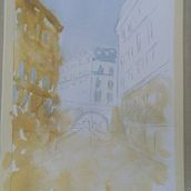 proyecto final . Traditional illustration, Sketching, Drawing, Watercolor Painting, Architectural Illustration, and Sketchbook project by Isa Cascales - 09.05.2021