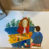 My project in Exploratory Sketchbook: Find Your Drawing Style course. Traditional illustration, Sketching, Creativit, Drawing, Watercolor Painting, Sketchbook, and Gouache Painting project by hsiuchun_yeh - 09.05.2021