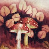 Mi Proyecto del curso: Técnicas de acuarela en negativo para ilustración botánica. Traditional illustration, Watercolor Painting, and Botanical Illustration project by Claudia Minerva Montúfar Serrano - 09.03.2021