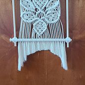 Mi Proyecto del curso: Introducción al tapiz de macramé. Accessor, Design, Arts, Crafts, Fiber Arts, and Macramé project by lmdelarosa - 09.05.2021
