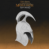 Elven Helmets (BFME: Reforged). Video Games, 3D, and 3D Modeling project by Alex García - 09.05.2021