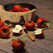 3D Apples with Blender Ein Projekt aus dem Bereich 3D, 3-D-Modellierung und 3-D-Design von Piyaporn Khuankaew - 29.08.2021