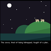 Cow-Fi Chasing. Un projet de Jeux vidéo de Francesco Gioia - 05.09.2021