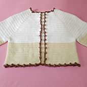 Mi Proyecto del curso:  Top-down: prendas a crochet de una sola pieza. Fashion Design, DIY, Crochet, and Fiber Arts project by Delia Izquierdo Illescas - 09.02.2021