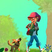 My project in Character Design: Illustrate an Expressive Creature course. Traditional illustration, Character Design, Drawing, and Digital Illustration project by Sajeda Saleh - 09.07.2021