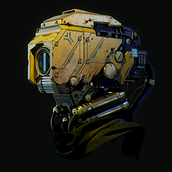 Robot head. Un projet de 3D de Fred - 07.09.2021