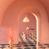 My project in Interior ArchViz: Create Surreal 3D Designs with Blender course. Architecture, Interior Architecture, Digital Architecture, and ArchVIZ project by ramina - 09.07.2021