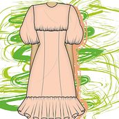 Mi Proyecto del curso: Introducción a Adobe Illustrator para el diseño de moda. Traditional illustration, Vector Illustration, and Fashion Design project by Melanie Ramirez - 09.06.2021