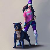My project in Digital Painting for Characters: Color and Light course. Traditional illustration, Character Design, Digital Illustration, and Digital Painting project by Peter Stekelenburg - 09.02.2021