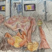 Meu projeto do curso: Sketchbook experimental: encontre seu estilo de desenho. Traditional illustration, Sketching, Creativit, Drawing, Watercolor Painting, Sketchbook, and Gouache Painting project by Manuela Ribeiro - 09.13.2021