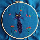 My first original design for embroidery . % Elizabeth Watkin tarafından hazırlanan Tasarım, Geleneksel illüstras, on, Sanat ve El Sanatları, Nakış, Dikiş, Ve Karakter Tasarımı projesi - 09.07.2021