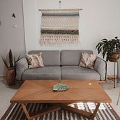 Mi Proyecto del curso: Introducción al macramé: creación de un tapiz decorativo. Accessor, Design, Arts, Crafts, Interior Design, Decoration, Fiber Arts, and Macramé project by Diana Diaz - 09.08.2021