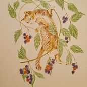 Meu projeto do curso: Ilustração surrealista inspirada na natureza. Traditional illustration, Pencil Drawing, Drawing, Artistic Drawing, and Naturalistic Illustration project by Clarice Schcolnic - 09.02.2021