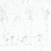 Mi Proyecto del curso: Dibujo anatómico para principiantes. Fine Arts, Sketching, Pencil Drawing, Drawing, Realistic Drawing, and Figure Drawing project by Luis Ibarra - 09.08.2021