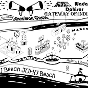 My project in Isometric Map Illustration: Capture a City's Vibrancy course. Traditional illustration, Infographics, Drawing, Digital Illustration, Artistic Drawing, and Digital Painting project by Bharat Ramanathan - 09.08.2021