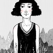 My project in Traditional Drawing Techniques with Procreate. Traditional illustration, Drawing, Digital Illustration, Portrait Drawing, and Digital Drawing project by Laura Nickel - 09.08.2021
