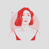 Sad Happiness. Traditional illustration, Design, Art Direction, Graphic Design, Painting, Vector Illustration, Drawing, Sketching, Creativit, Digital Design, Digital Painting, and Digital Drawing project by Maks Lazor - 09.08.2021