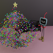 Mi Proyecto del curso: Introducción al diseño y modelado 3D con Blender. Motion Graphics, Character Design, Product Design, and 3D Modeling project by ocanto_victor - 09.08.2021