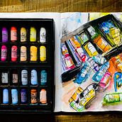 My project in Artistic Watercolor Sketching: Dare to Express Your Ideas course. Traditional illustration, Sketching, Creativit, Drawing, Watercolor Painting, and Sketchbook project by Renae Maslag - 09.08.2021