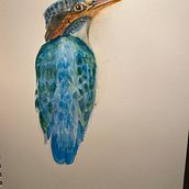 My project in Expressive Animal Portraits in Watercolor course. Traditional illustration, Watercolor Painting, Realistic Drawing, and Naturalistic Illustration project by Siuna Reid - 09.08.2021