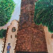 Mi Proyecto del curso: Dibujo arquitectónico con acuarela y tinta. Sketching, Drawing, Watercolor Painting, Architectural Illustration, Sketchbook & Ink Illustration project by noemi2_ - 09.08.2021