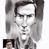 Mj Winters (BOB). Digital Painting, and Watercolor Painting project by Rivaldo Barboza - 06.09.2021