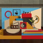 Mi Proyecto del curso: Composiciones abstractas con Cinema 4D. Un proyecto de 3D, Modelado 3D y Diseño 3D de Andrea Ponce de León Serrano - 08.08.2021