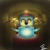 cyborg religion. Projekt z dziedziny Trad, c, jna ilustracja,  Manager art, st i czn użytkownika paulo Junior - 03.07.2021