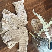 My project in Knitting for Children's Garments course. Fashion Design, Fiber Arts, DIY, and Crochet project by Elizabeth Fernance - 09.09.2021