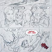 Mi Proyecto del curso: Dibujo a lápiz para cómics de superhéroes - Por Martin Arrieta. @itsartbymartin. Un projet de Illustration traditionnelle, B, e dessinée, Dessin au cra, on, Dessin, Conception de jeux , Stor, telling, Stor, board , et Carnet de croquis de Martin Arrieta - 09.09.2021
