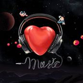 I love music. Digital Illustration, and Artistic Drawing project by Gulnara Mussatayeva - 12.06.2020