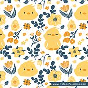 My project in Kawaii Illustration: Create Charming Characters course Ein Projekt aus dem Bereich Traditionelle Illustration, Design von Figuren und Musterdesign von Nelani Palomino - 09.09.2021