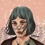 Meu projeto do curso: Retrato Ilustrado com Procreate. Traditional illustration, Vector Illustration, Digital Illustration, and Portrait Drawing project by Maria Bessa - 01.15.2021