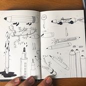 Mon projet du cours : L’art du sketching : transformez vos esquisses en œuvres d’art. Ilustração tradicional, Desenho a lápis, Desenho, e Sketchbook projeto de Julie Lotte - 09.09.2021