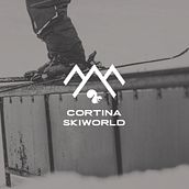 Cortina Skiworld. Br, ing & Identit project by Max Bosio - 01.01.2020