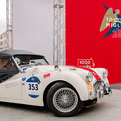 1000 Miglia brand identity. Br, ing & Identit project by Max Bosio - 09.09.2021