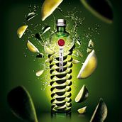 Tanqueray . Projekt z dziedziny Design,  Reklama, Fotografia, Trad, c, jna ilustracja,  Manager art, st, czn i Retuszowanie fotografii użytkownika David - 09.09.2021