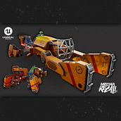 Sparrow. Un proyecto de Modelado 3D y Diseño 3D de Albert Julià - 09.09.2021