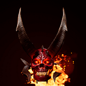 Demon Head. Un proyecto de Modelado 3D, Diseño 3D y Diseño de personajes 3D de Albert Julià - 09.09.2021
