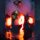 My project in Fantastic 3D illustration with Blender course. Un progetto di 3D, Illustrazione digitale e Progettazione 3D di Juan Manuel Aristizabal Pineda - 04.09.2021