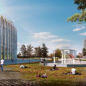 Mi Proyecto del curso: Técnicas de Matte Painting para ArchViz. Photo Retouching, Digital Photograph, Digital Architecture, ArchVIZ, Photomontage, and Matte Painting project by Mario Alejandro Silva García - 09.09.2021