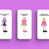 Ilustración flat para apps. Un progetto di Design, Illustrazione tradizionale, Character design, Graphic design e Illustrazione vettoriale di Sol Cano - 01.09.2021