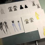 Próxima estación. Fashion Design project by Laura Sánchez - 10.27.2021