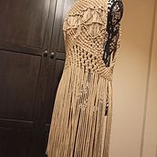 Mi Proyecto del curso: Macramé: crea prendas de ropa únicas Ein Projekt aus dem Bereich Erweiterungsentwicklung, H, werk, Weben und Makramee von tarimacasi - 10.09.2021