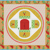 Masseria. Traditional illustration, Pattern Design, Vector Illustration, and Printing project by sonia_diclemente - 09.10.2021