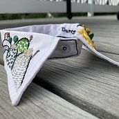 My project in Basic Embroidery Techniques: Stitches, Compositions, and Color Ranges course. Accessor, Design, Costume Design, Embroider, and Color Theor project by Siv Kleiberg - 09.10.2021