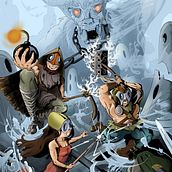 Mi Proyecto del curso: Ilustración digital de fantasía y ciencia ficción. Un proyecto de Ilustración tradicional e Ilustración digital de Francisco Ojea - 11.09.2021