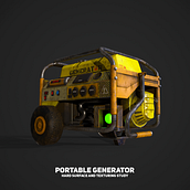 My project in Realistic Prop Creation for Video Games course. 3D, 3D Modeling, Video Games, and Game Design project by Adnan Alam - 09.08.2021