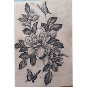 My project in Tattoo for Beginners course. Tattoo Design project by alisaaa - 09.10.2021