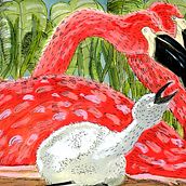 Mi Proyecto del curso: Dibujo creativo con tinta y gouache. Traditional illustration, Creativit, Drawing, Artistic Drawing, Acr, lic Painting, Ink Illustration, and Gouache Painting project by LISA WILLIAMS GOODRICH - 09.11.2021